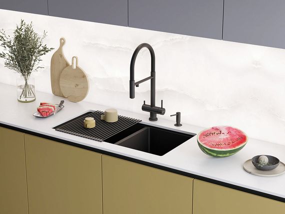 Кухонная мойка OMOIKIRI Taki 85-2-LB-U/IF-IN Side (арт.4997037)