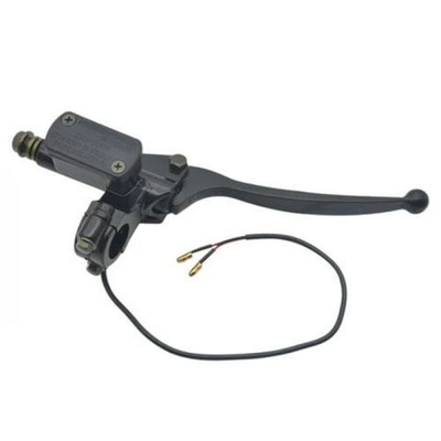 Ручка тормоза 10мм правая гидравлическая с датчиком для электровелосипеда скутера мотоцикла