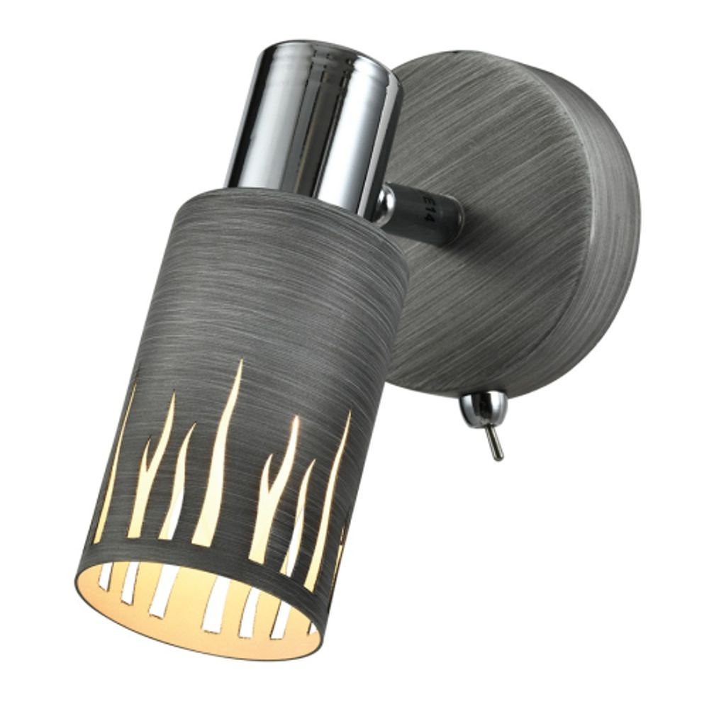 Светильник настенно-потолочный спот Rivoli Lethe 3123-401 1 х Е14 40 Вт поворотный модерн с выключателем | Rivoli