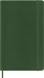 Еженедельник на 2025 год Moleskine Classic Soft (DSK1512WN3) 13х21см мягкая обложка зеленый