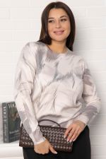 Лонгслив Акцент (серо-бежевая) Б14958-18М LT Collection