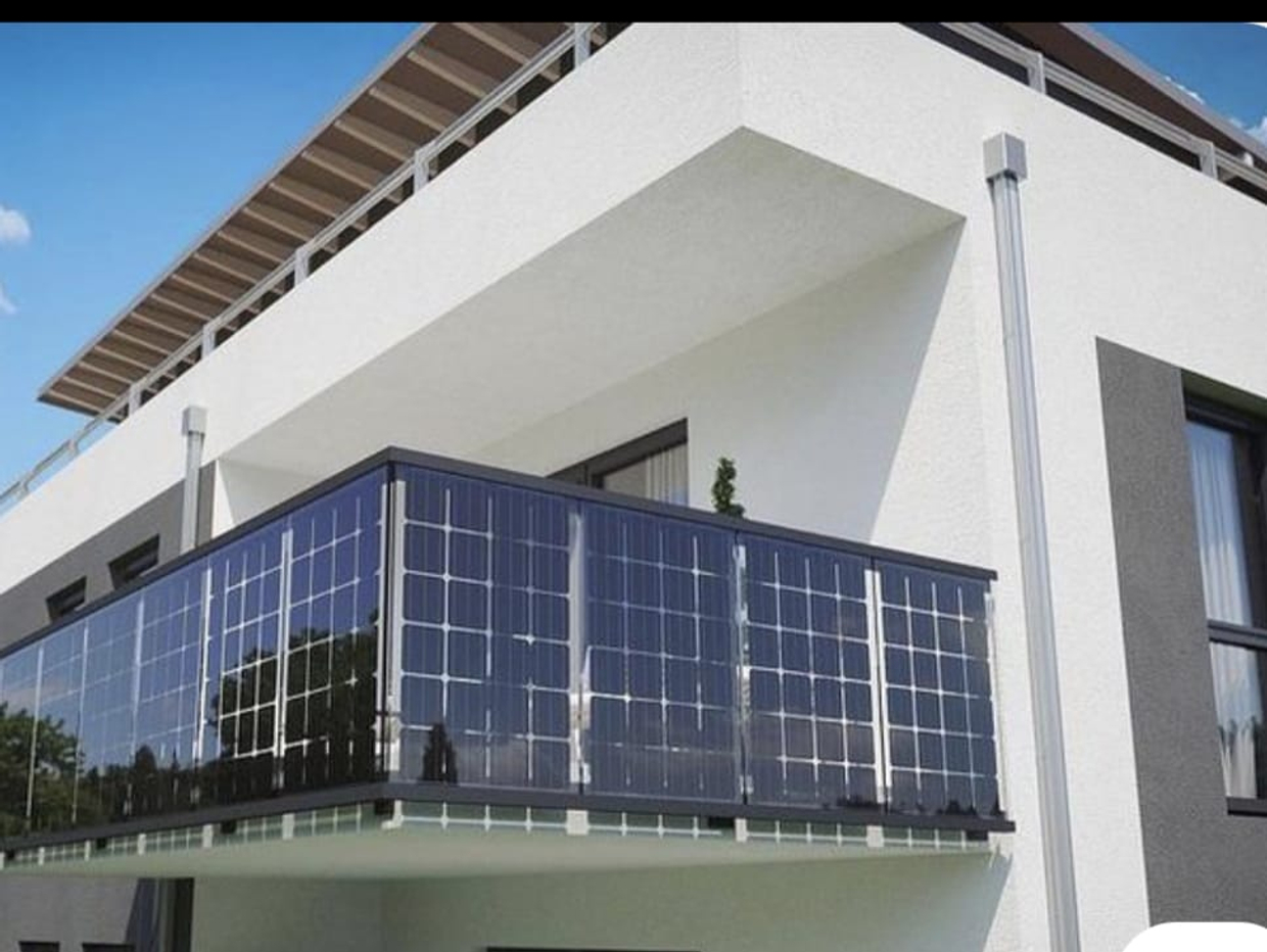 Как использовать солнечную панель на балконах