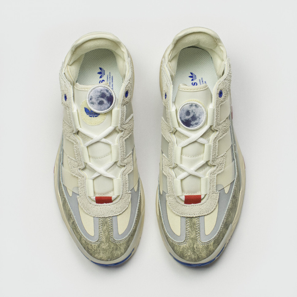 кроссовки Adidas Niteball Grey One / Halo Ivory