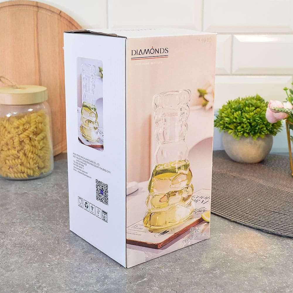 Набор 2 предмета (графин 1,245л, стакан 400мл), GPC-57/L2