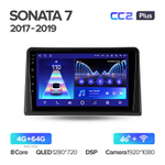 Teyes CC2 Plus 9" для Hyundai Sonata 2017-2019