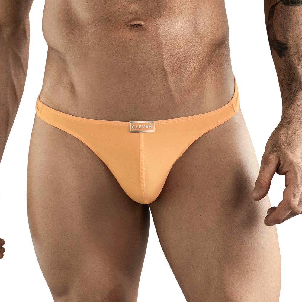 Мужские трусы тонги оранжевые Clever CACTUS THONG 177304