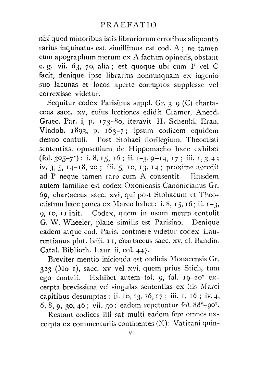M. Antoninus imperator ad se ipsum; recognovit brevique adnotatione critica instruxit I.H. Leopold | Marcus Aurelius