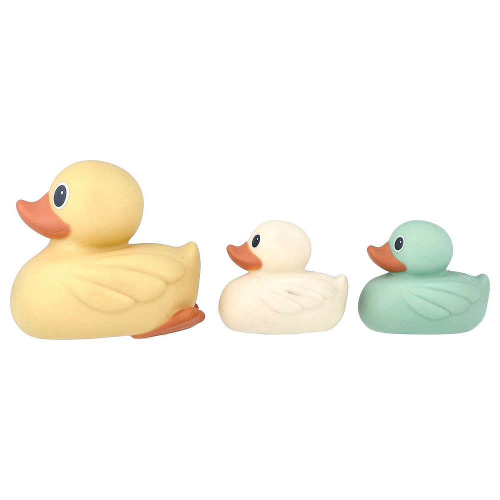 itzy ritzy, Itzy Ritzy Ducky Family™, игрушка для ванны, для детей от 6 месяцев, 3 шт.