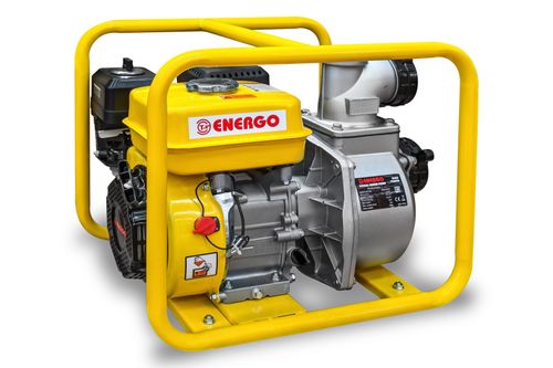 Мотопомпа бензиновая Energo PTG 307A (AGG AGP80) - для чистой воды [80 мм | 60 м³/ч | 1000 л/мин]