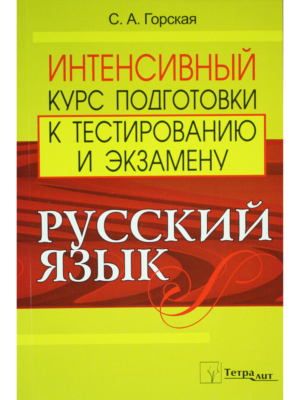 Русский язык. Интенсивный курс подготовки к тестированию и экзамену. 2-е издание, исправленное