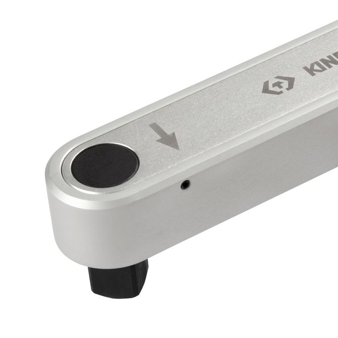 KING TONY (3485G-1DB) Динамометрический ключ серии "ALUMINIUM", 1", 600-1500 Нм, футляр