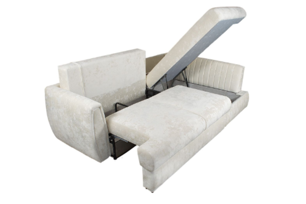 Диван Эшли с оттоманкой подлокотник длинный