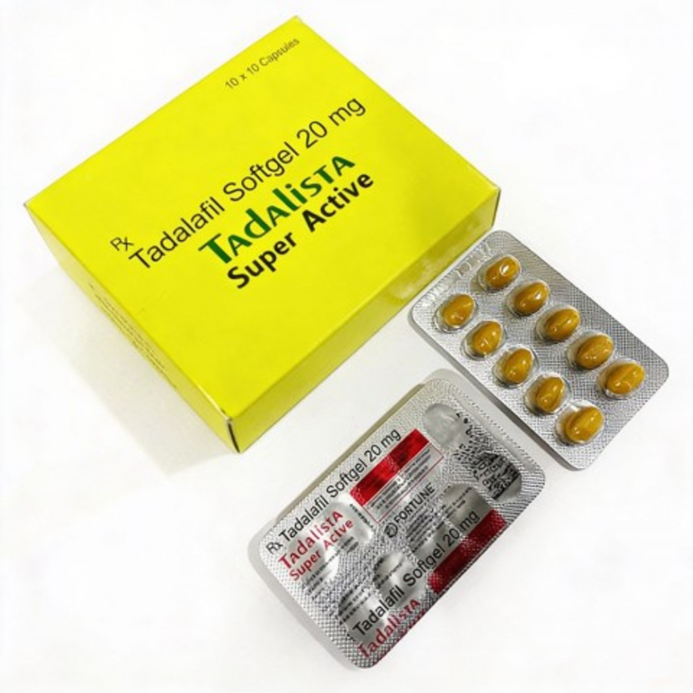 Препарат для усиления потенции Tadalista Super Active (10 таб.)