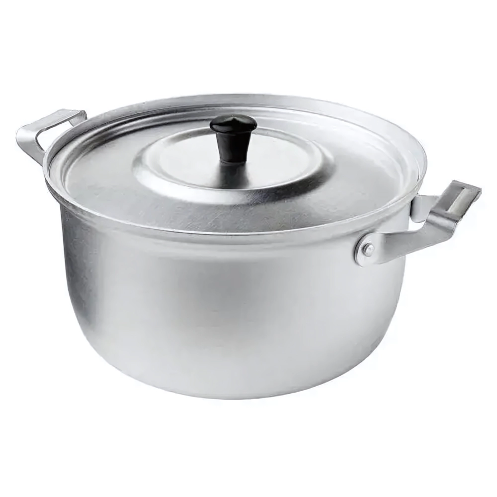 Кастрюля алюминиевая 2,5л сферическая