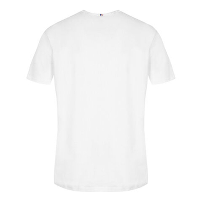 Мужское теннисное поло Le Coq Sportif Essential N°3 T-Shirt Men - White