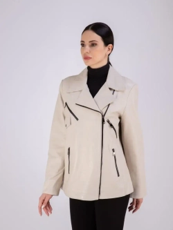 Куртка  кожаная из натуральной кожи оверсайз Турция