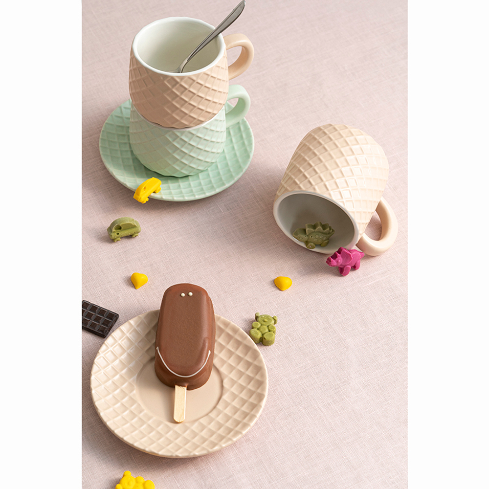 Чайная пара marshmallow, 300 мл, мятная