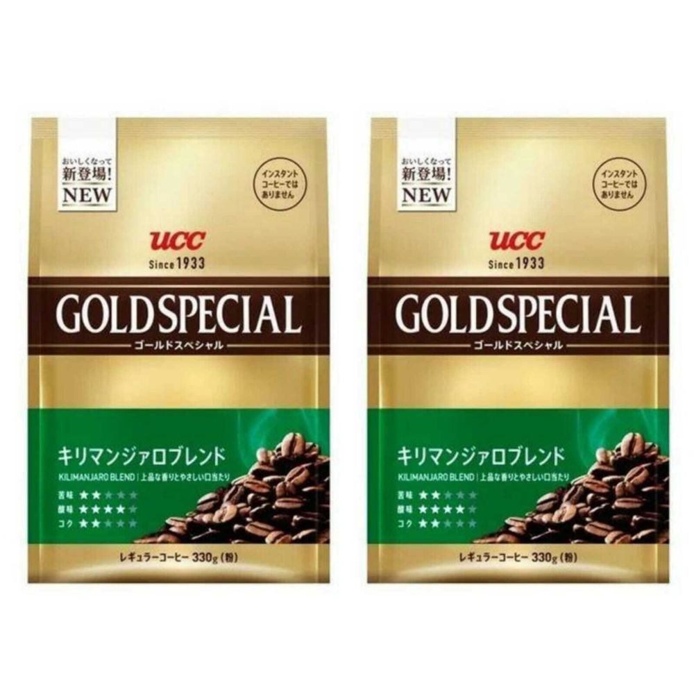 Кофе молотый UCC Gold Special Kilimanjaro, 330 г, 2 шт