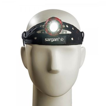 Фонарь налобный Sargan Бластер 700 lm с блоком на 3 аккумулятора