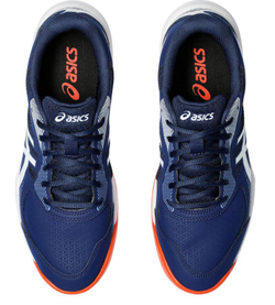 Мужские кроссовки теннисные Asics Court Slide 3 - blue expanse/white