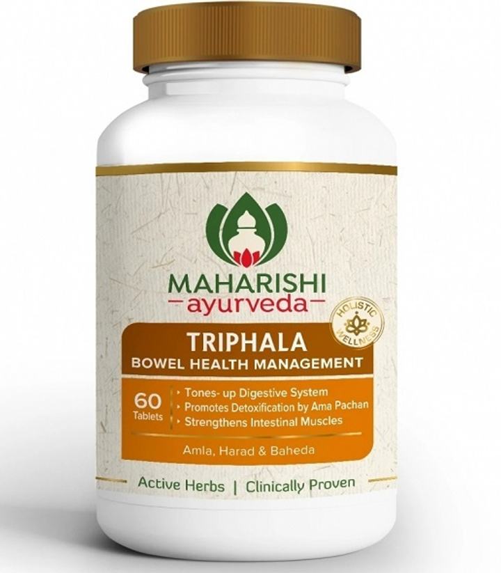 БАД Maharishi Ayurveda Трипхала Triphala 1000 мг 60 таб