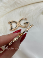 Декоративный пришивной элемент ДГ. золото с черной эмалью