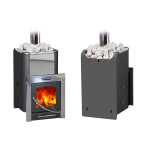 Дровяная печь для бани ЕРМАК 12-ПС Элит