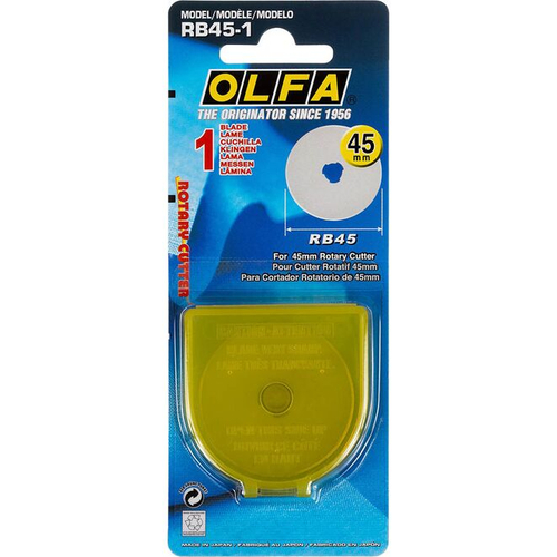 OLFA 45 мм, лезвия круговые OL-RB45-1