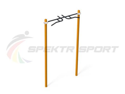 Турник разнохватовый для занятий воркаут SP GTO-TR_76mm 108 мм