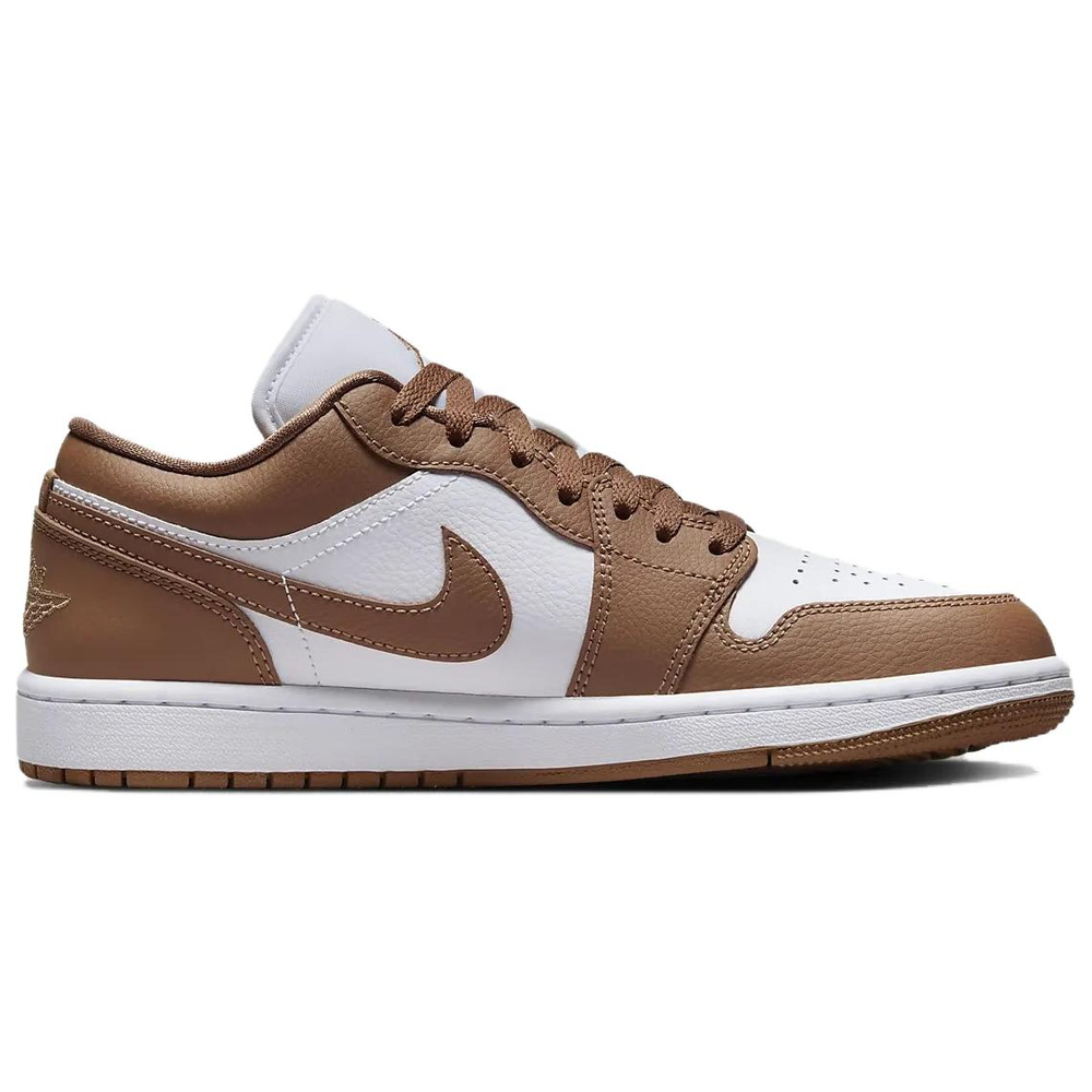 Jordan 1 Low Archaeo Brown White Women's