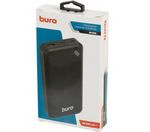 Мобильный аккумулятор Buro BP20E 20000mAh 2.1A 2xUSB черный (BP20E10PBK)