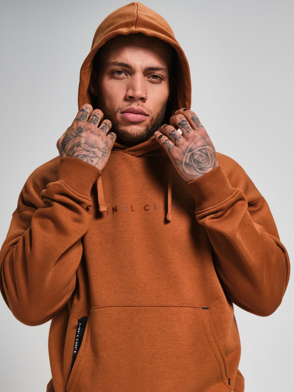 Худи мужское ORIGINAL CREATOR OVERHEAD HOODIE, Коричневый