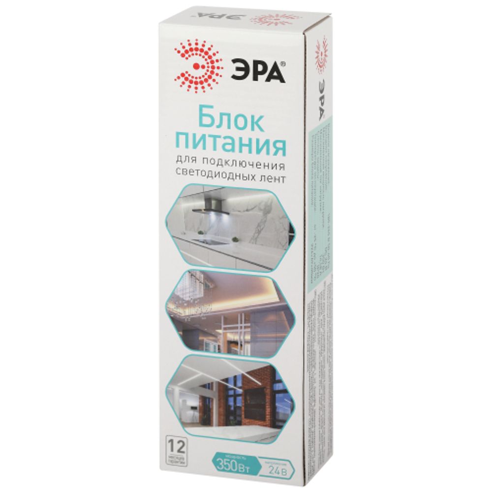 Блок питания ЭРА LP-LED-350W-IP20-24V-S 350W-IP20-24V-S | Источники питания