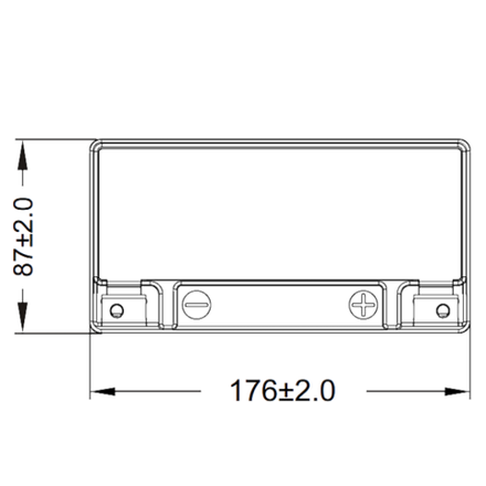 Аккумулятор HPS12-20 WBR (Y50-N18L-A, Y50-N18L-A3, YTX24HL-BS)