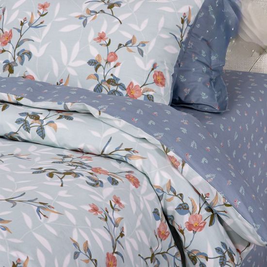 Полуторный комплект постельного белья Юстина сатин