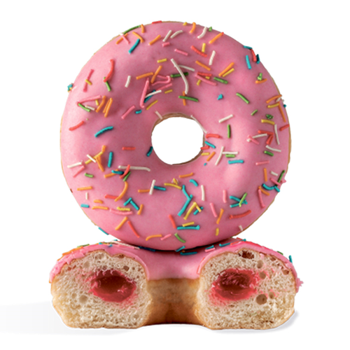 Пончик Вишневый, 80 гр. 28 шт/кор