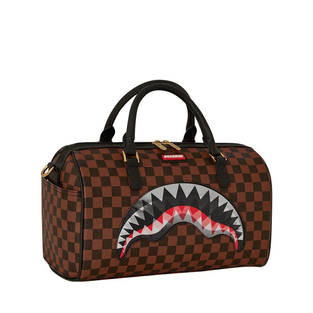 Сумка и рюкзак Sprayground Sip Lenticular Chomp Mini Duffle Bag Brown