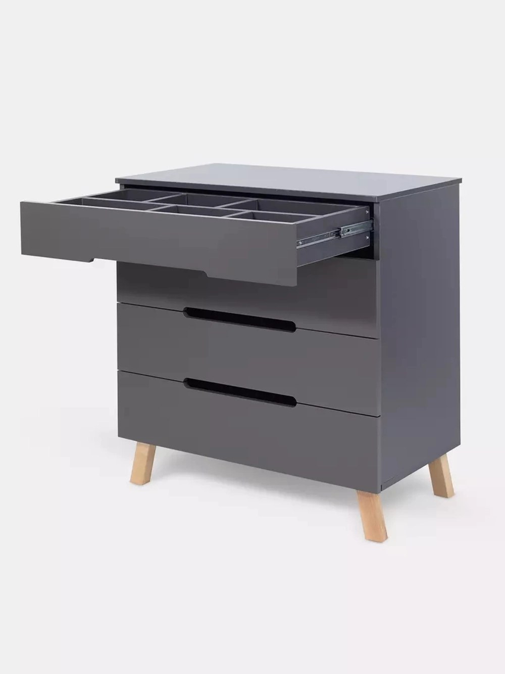 Комод пеленальный Rant Indy Pro 800/4 Moon Grey