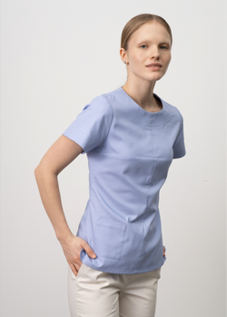 Медицинская туника широкий рукав
