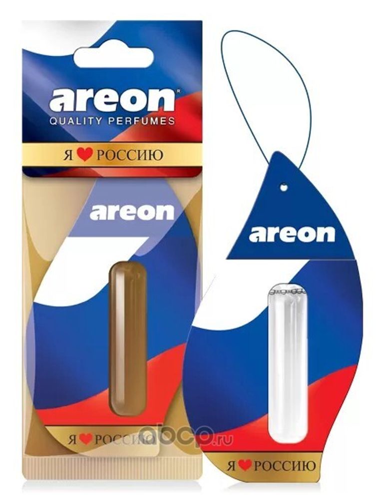 Ароматизатор подвесной  LIQUID  Летняя мечта  Я Люблю Россию  (AREON)