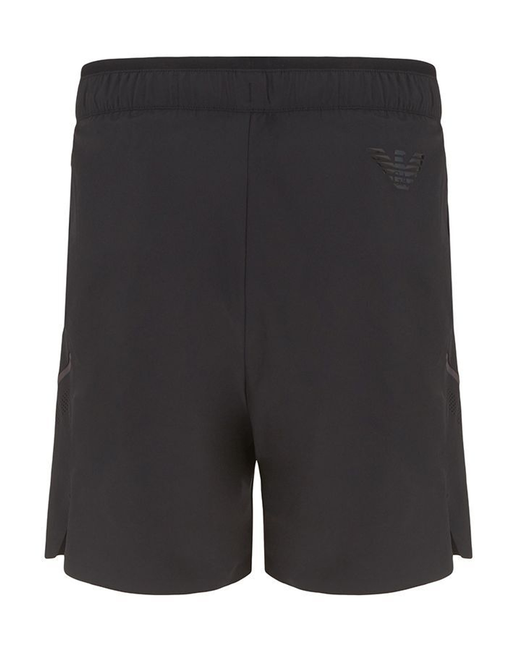 Мужские теннисные шорты EA7 Man Woven Shorts - черный