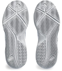 Женские кросовки для Padel Asics Gel-Dedicate 8 Padel - white/pure silver