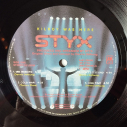 Винтажная виниловая пластинка LP Styx Kilroy Was Here (Japan 1983) (Obi) Mr. Roboto AMP-28068