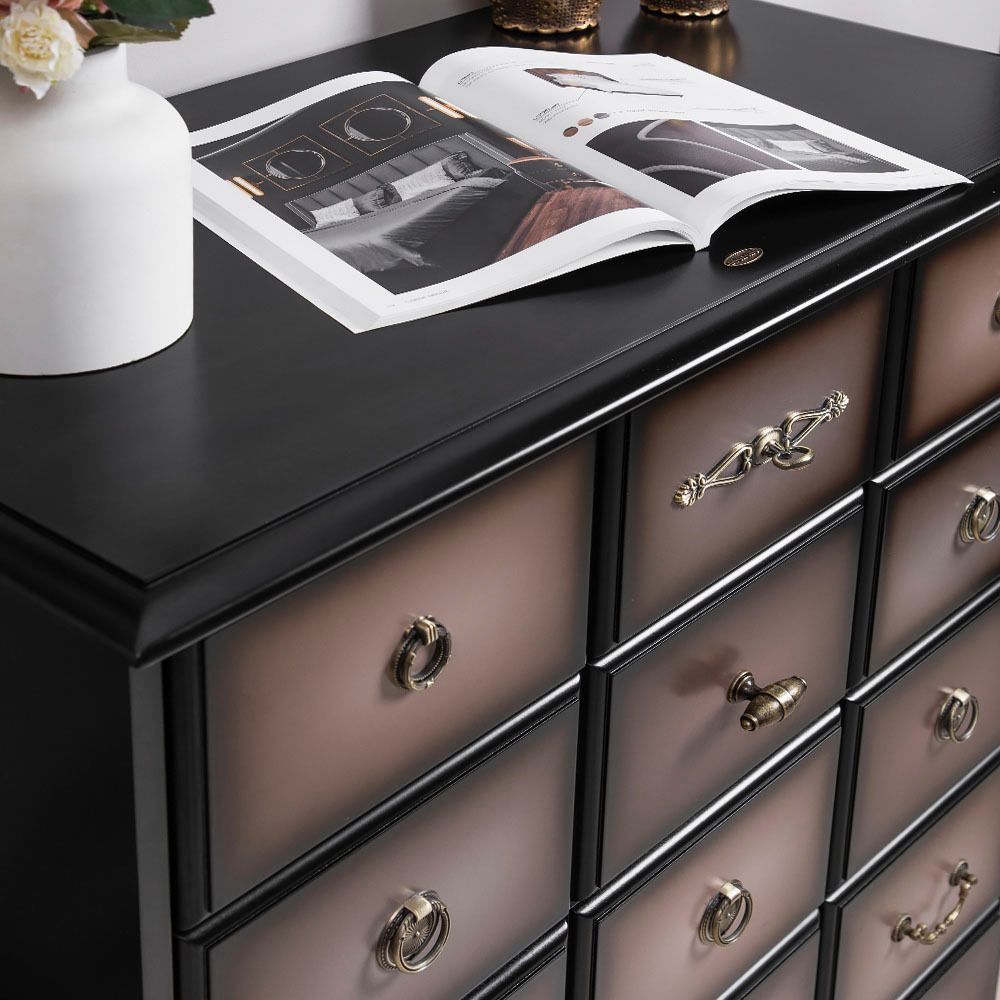 Тумба Пандора 3 Орех Оберджин Шоколад