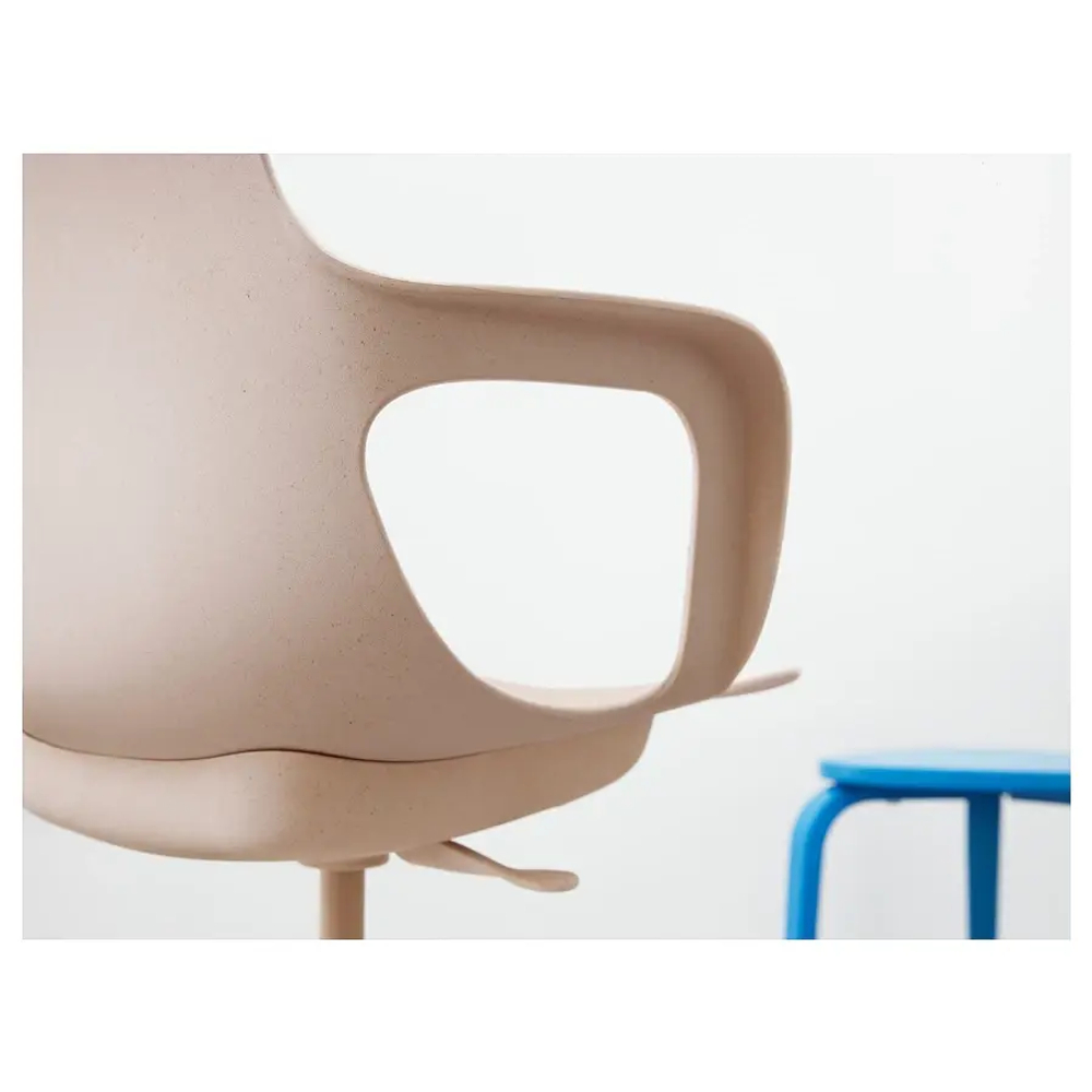 Офисный стул - IKEA ODGER, 68x68x90см, бежевый, ОДГЕР ИКЕА