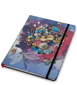 BM-01/4 Блокнот бол. «Звуки музыки» (3D твердая обложка)