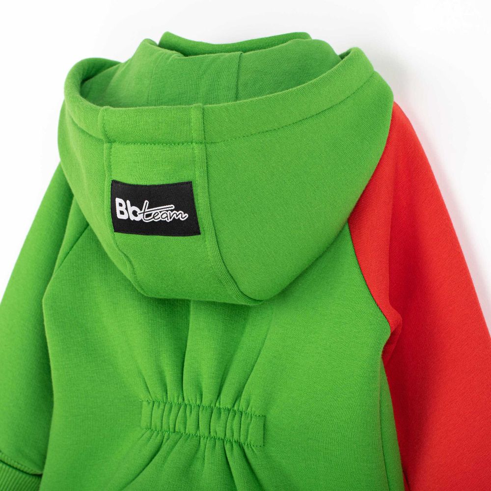 Комбинезон-трансформер с клапаном "Bb team green/blue"