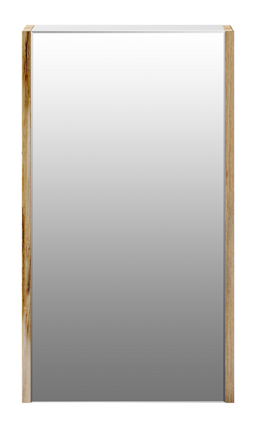Зеркальный шкаф Misty Ива 45 левый (дуб вотан)