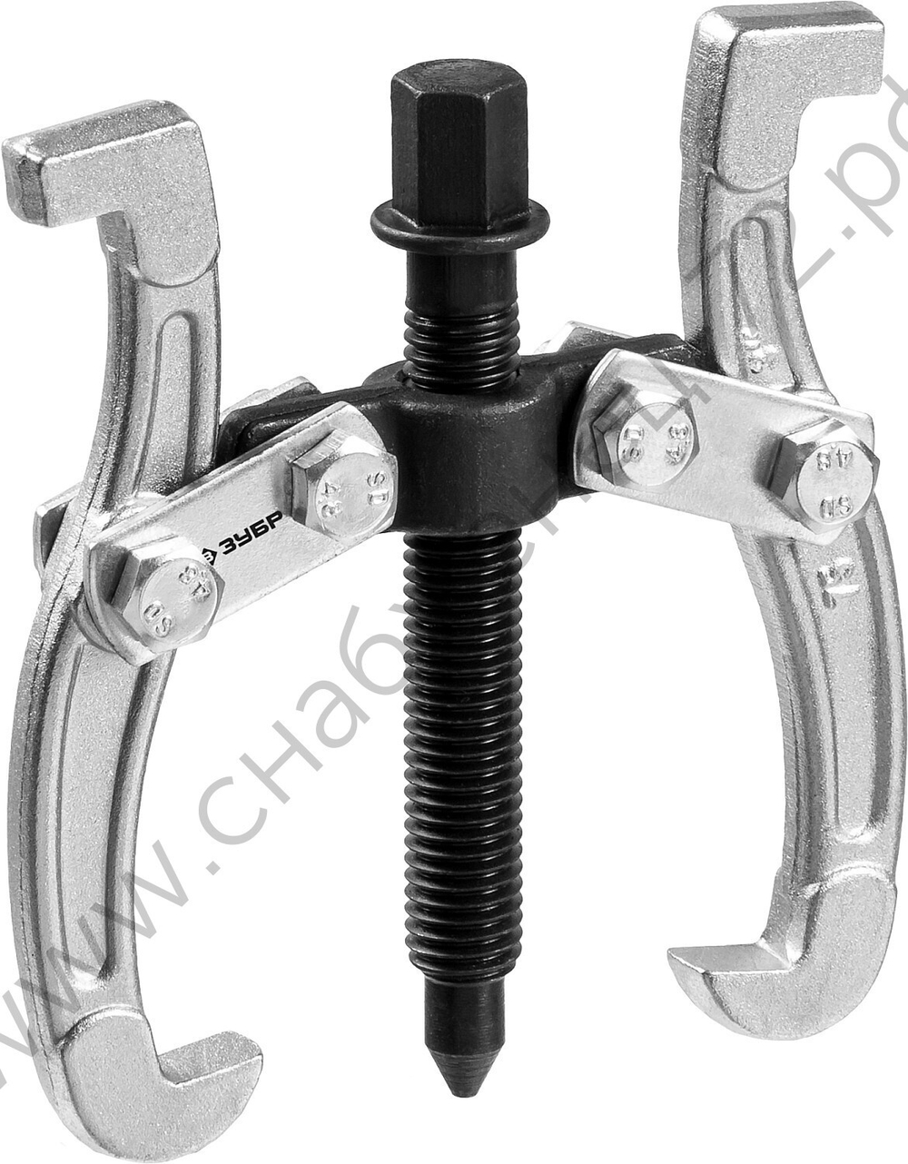 ЗУБР внешний d 15 - 80 мм, внутренний d 35 - 60 мм, шарнирный двухзахватный съемник, Профессионал (43315-060)