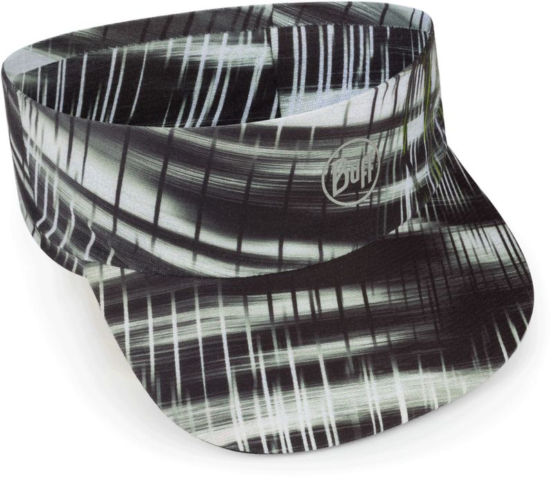 Спортивный козырек от солнца Buff Pack Run Visor R-Keren Black Фото 2